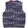Supreme Speckled Zip Up Sweater Vest SUP-SS25-198