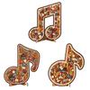 Ornament Puzzle Jigsaw Notă Muzicală Instrument, Puzzle 3D din Lemn Notă Muzicală, Artă de Afișare Instrumente Muzicale, Cadou pentru Pasionații de Muzică