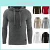 Men's Soft Hooded Pullover Jacket In Fashionable Colors For Stylish Comfort
