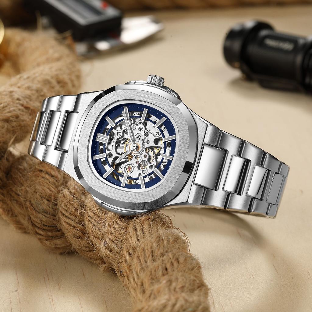 Men's Business automatic Watch Waterproof Dial Watches Clock Wristwatch
