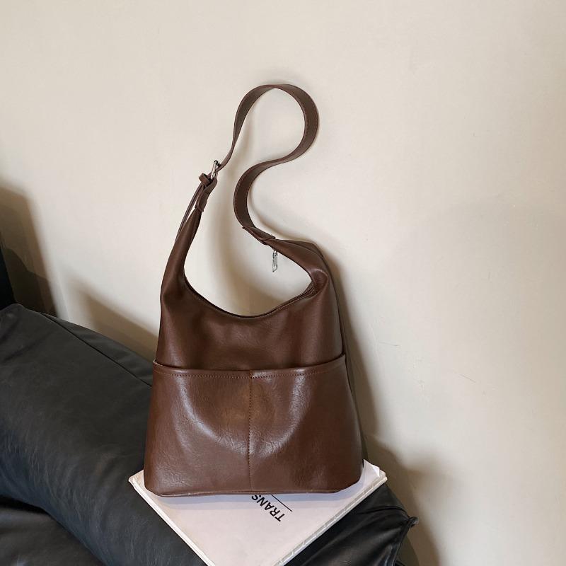 New retro premium texture underarm bag women's versatile fashion tote bag large capacity shoulder bag