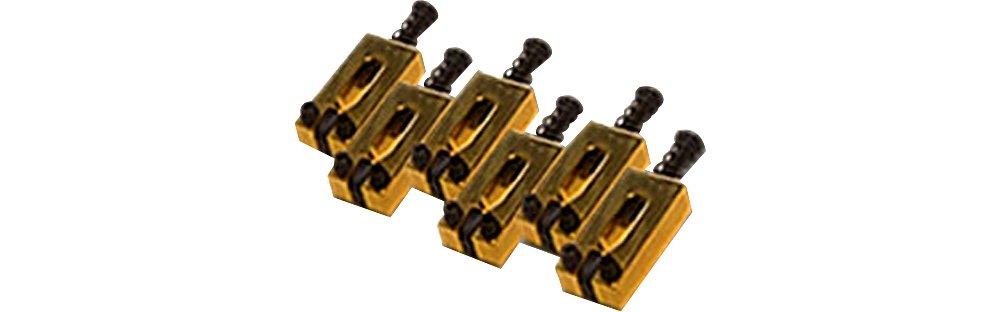 

graphtech String Saver for Vintage Strat Tele Style with 2 Gold Bridge Saddles PG-8000-FG & 3/16