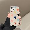Color love mirror for iPhone17promax mobile phone case 16 Apple 15 all-inclusive 11 Japan and Korea 14/13