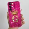 For Realme C85 Pro 2025 Crown Initial Letter Couple Phone Case RealmeC85 Pro 4G RMX5555 Soft Silicone TPU Lens Protective Casing