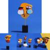 Abstract Face Sculpture Resin Art Modern Home Decor For Coffee Shops And Galleries