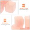 6 Pcs Whiskey Stone Ice Cube Gift Set for Women Drinks Reusable Stones Accessories Geometry Miss
