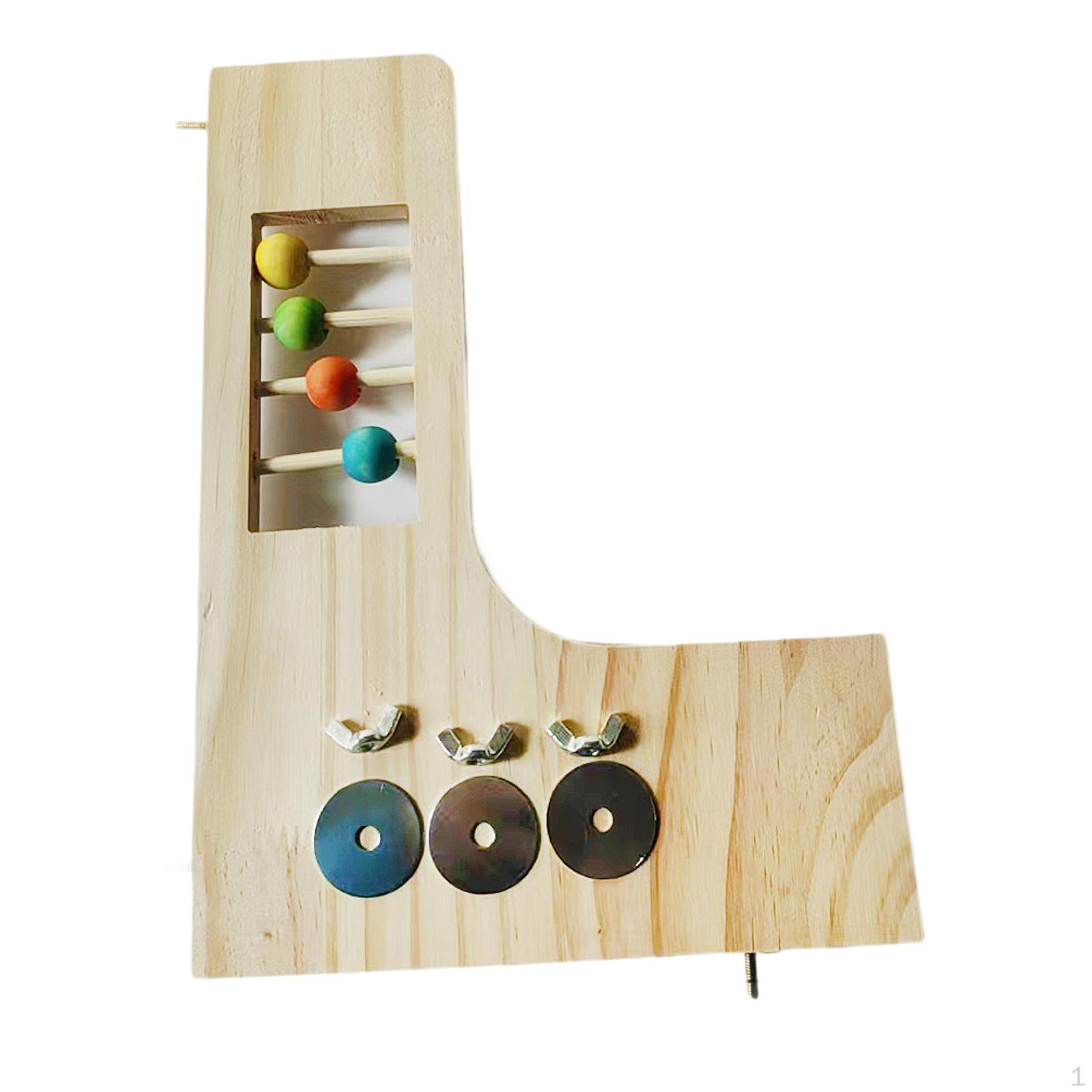 

Parrot Platform Interactive Perch Board for Cockatiels Budgies
