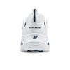 Skechers DLites 1.0 Panda Shoes Classic Versatile Thick Sole Casual Soft Bottom Cushioning Retro Campus Style Men Sneaker White 52676-WNV