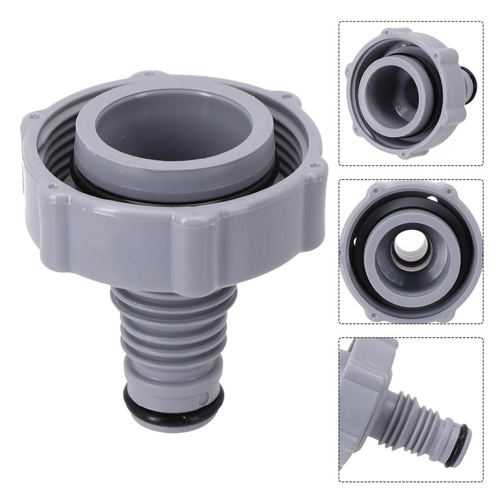 Adattatore Universale per Tubo Piscina Sostituzione Raccordo Tubo Piscina per Circolazione Efficiente