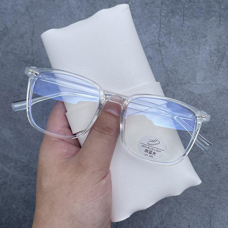 

Очки в черной оправе, большие оправы, квадратные оправы, меняющие цвет, оправы, анти-излучение синего света