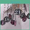 New Stylish Spiral Hanging Decoration Set For 30th Birthday Celebration Party Decor