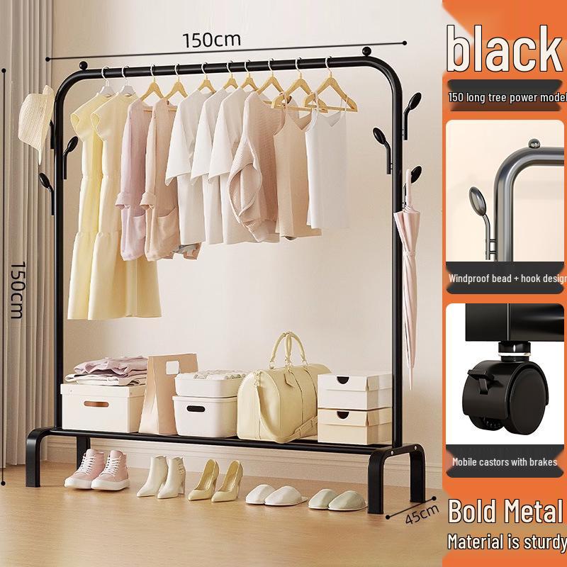 Premium Folding Indoor Clothes Drying Rack for Balcony & Bedroom