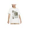 Sportswear Logo Print Loose Short Sleeve T-Shirt Kids Tops White FD3987-100