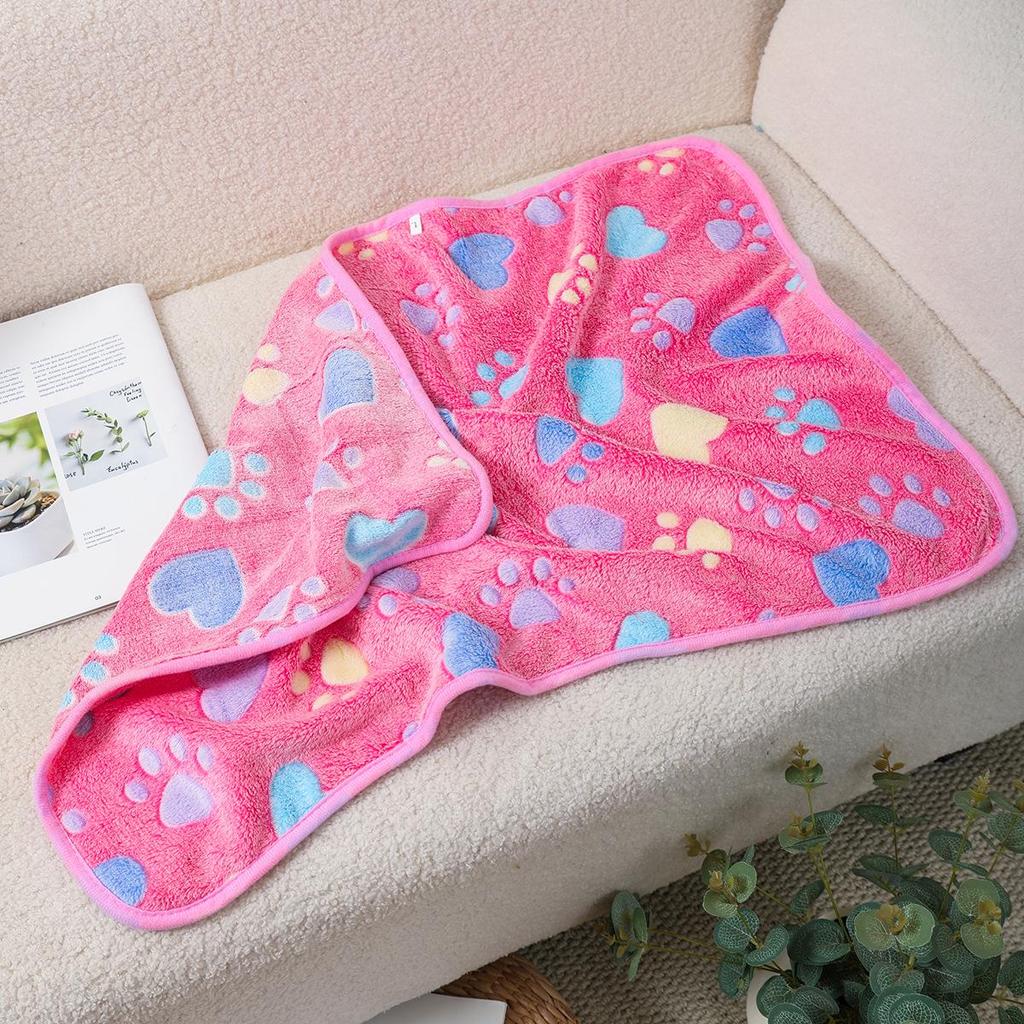 Pet Mats & Blankets: Thick Coral Fleece for Dogs & Cats