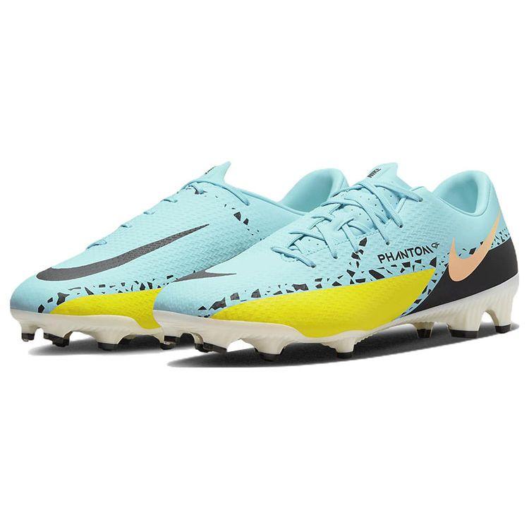 Nike Phantom GT2 Academy MG Lucent Pack Men Sneakers Blue Glacier-Ice Yellow-Strike DA4433-407