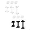 3Pcs Acrylic Display Stands Flying Miniatures Shelf Organizer Tables Flights Rack Holder for