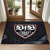 VfB Stuttgart Design Kristall-Samt Teppich Weiche Dekorative Matte für Schlafzimmer Eingang