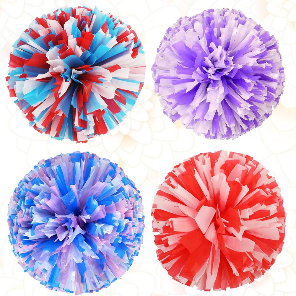 Buy Strings4pcs Reusable Matte Cheering Poms Spirited Fun Cheerleading ...