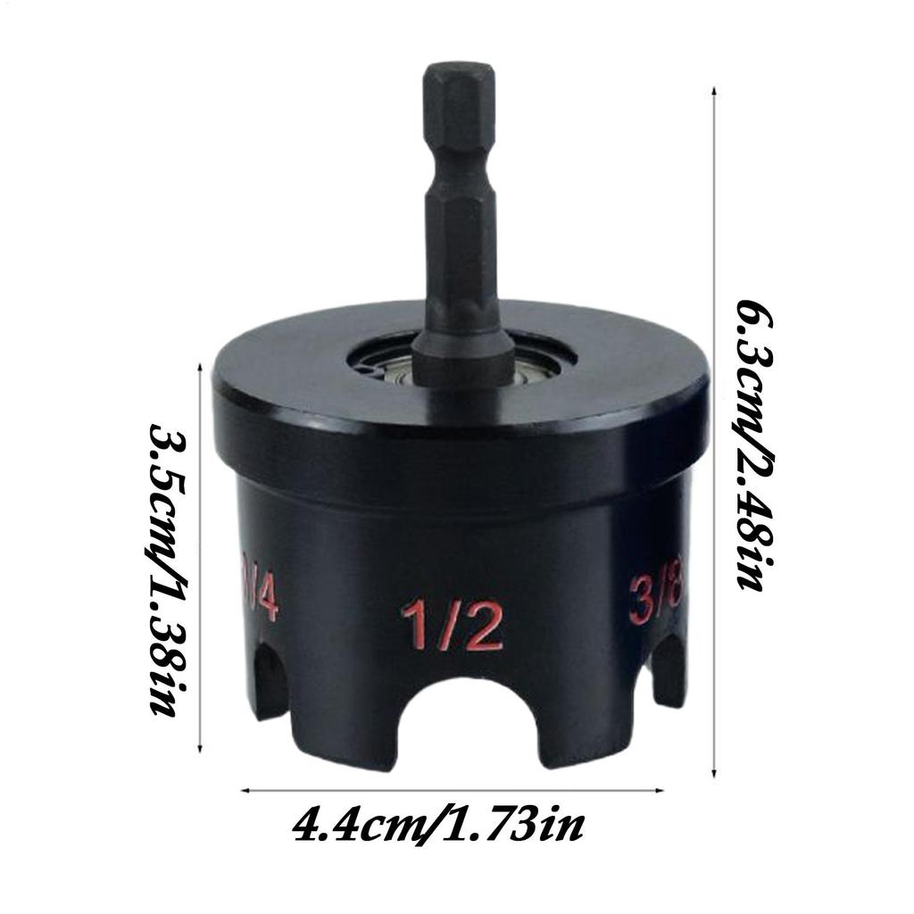 All Thread Nut Driver Fast Extractor Tool Aluminum Alloy Quick Nut Bolt Removal Attachment for Construction Home Furniture
