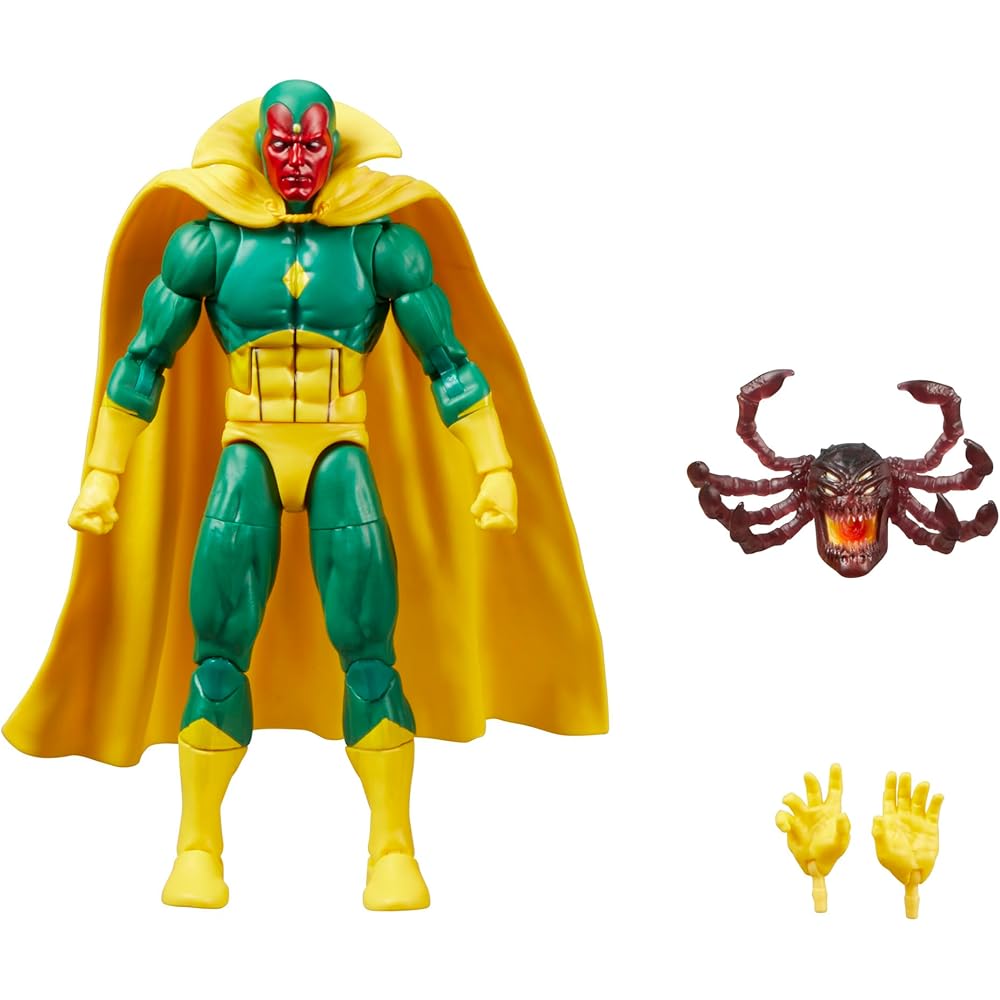 Hasbro Marvel Legends Vision Action Figure 6 Inch Collectible Comic Toy