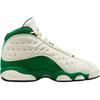 Air Jordan 13 Retro GS Sail Pine Green Kids Sneakers Cream Black HQ0780-103