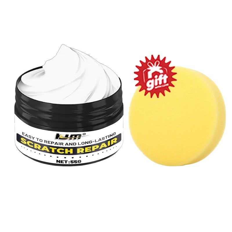 Easy-to-apply Car Scratch Repair Wax - Long-lasting Paint Polish Suitable for Body, Rims and Interior Trim |Restores Color Gloss