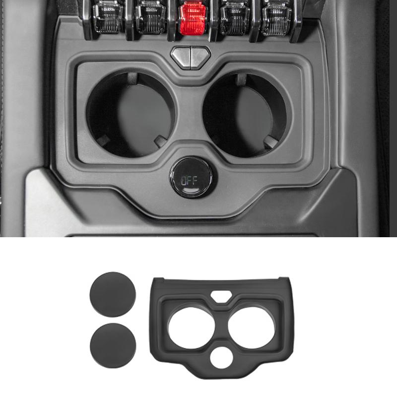 For BYD Leopard 8 Denza B8 2025+ Silicone Door Handle Card Slot Storage Box Water Coaster Storage Box Auto Accessories