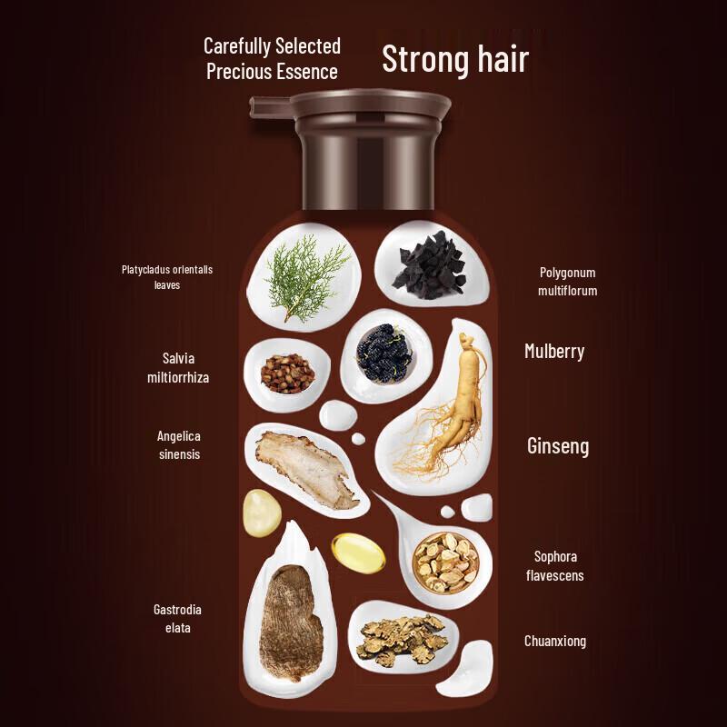 Fenghua Nine Herbal Essence Anti-Hair Loss Shampoo