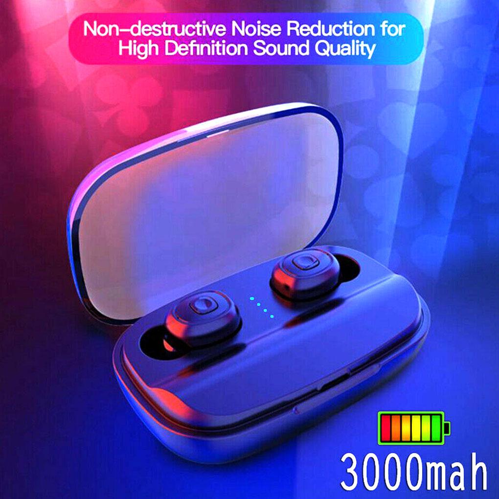 Wireless Earphone Bluetooth 5.0 Binaural Stereo Hi-fi Sports Headphone Portable Mini Headset