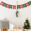 Snowflake Wall Hanging Bells Vintage Creative Bells Pendant Christmas Tree Bells String  Xmas Tree