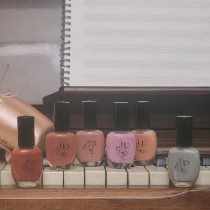 Matte Glitter Nail Polish 3 Colors