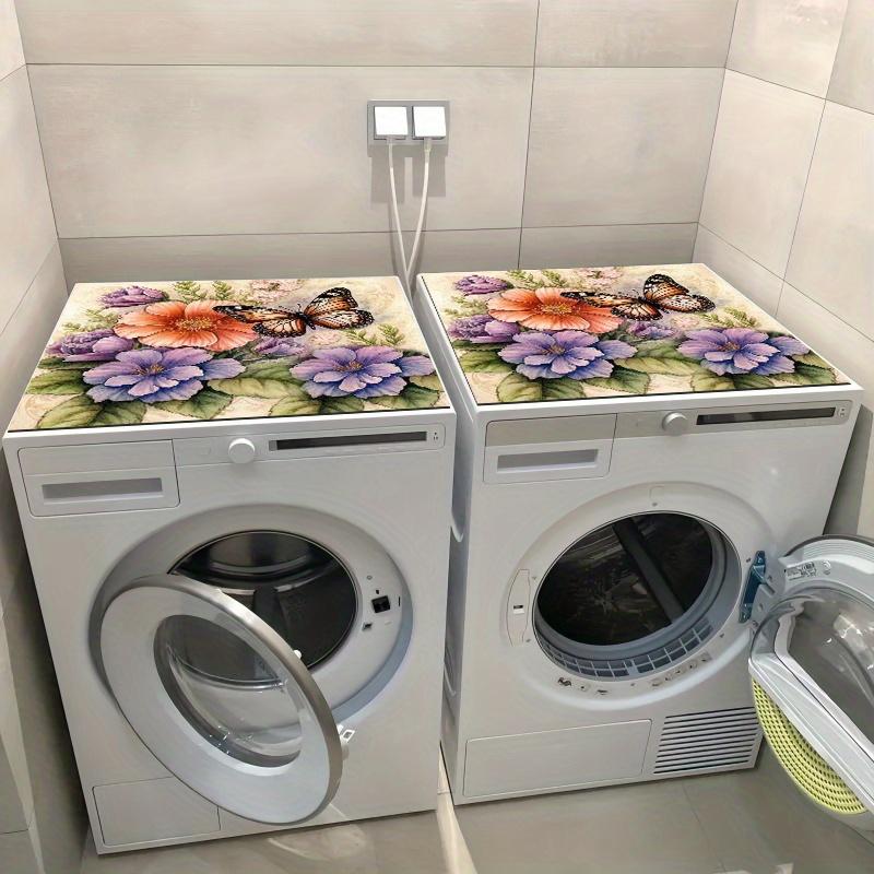 1Pcs Rubber Drying Mat With Flower Pattern For Coffee Shop Restaurant Kitchen Carpet Tableware Durable Diatom Mud Table Mat Pet Mat Coffeeware