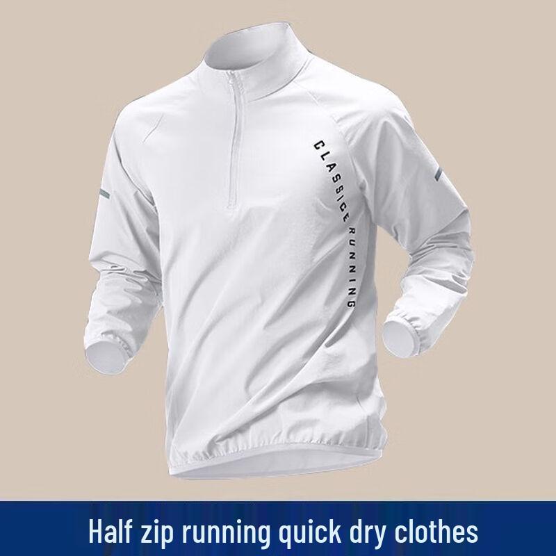 WEZHO Men s Long Sleeve Quick-Dry Athletic Top