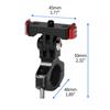 Universal Magnetic Quick Detach Bike Clamp With 180 360 Adjustable Damping Rotations For Latest Action Camera Models