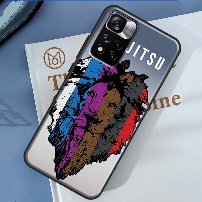 Judo Jiu Jitsu BJJ Case For Xiaomi Redmi Note 12 11 10 9 8 Pro Cover For Redmi Note 10S 11S 10A 10C 9A 9C 12C 9T