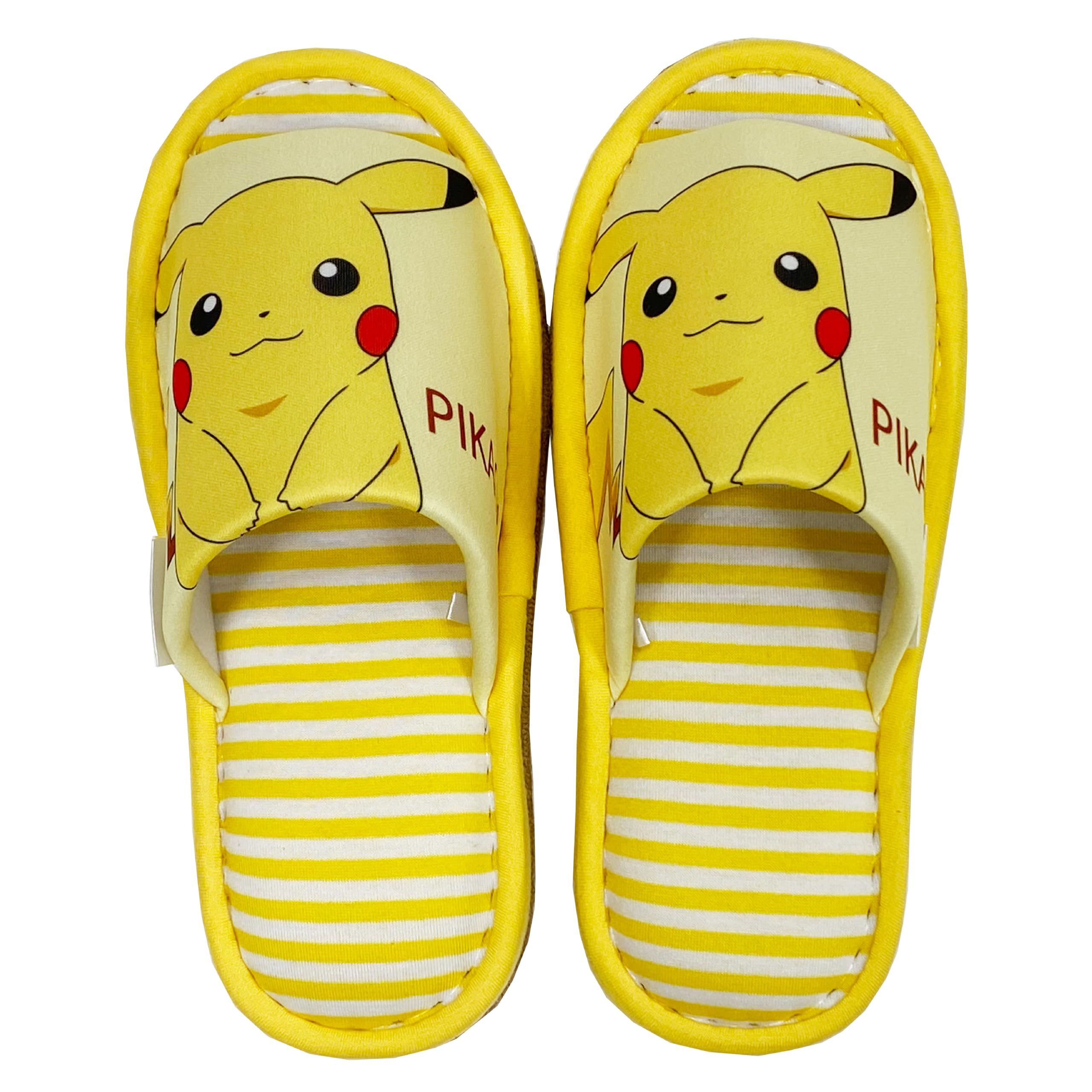 Pikachu Cute Comfortable Walking Slippers Stylish Yellow 24cm 211626 Slippers Room Shoes Slippers Indoors Guest Shoes [Pokémon] Pokémon [Nippon