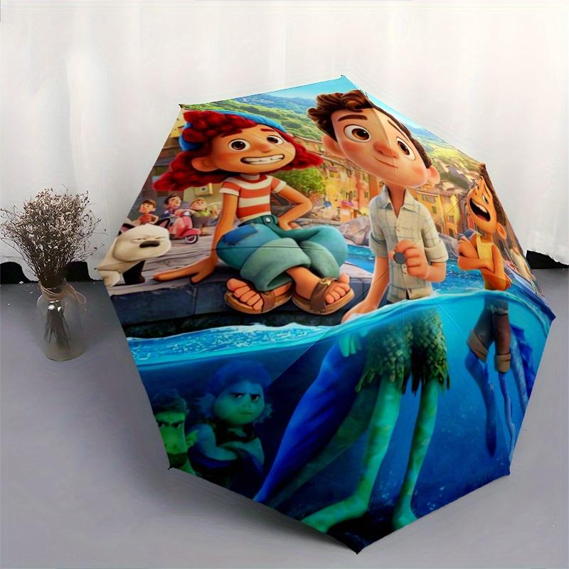 Luca & Friends Automatic Opening and Closing Folding - A Good Choice for Gifts, Fashionable and Convenient Cartoon Umbrella With Cute Cartoo