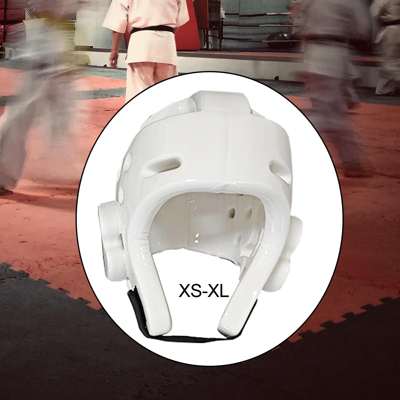 Защитный шлем для карате, дышащая маска для лица, боксерский шлем, защита головы для боевых видов спорта, грэпплинга, тхэквондо, боевых искусств, спарринга. XS