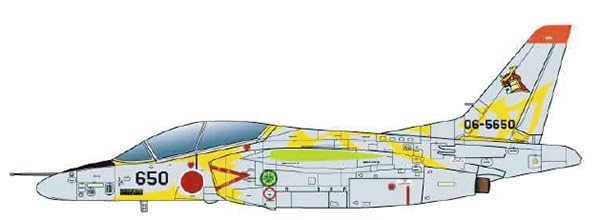 PLATZ JASDF T-4 3rd Air Wing 50th Anniversary Commemorative Aircraft Decal Plastic Model Parts JD-34