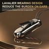 Portable Lavalier Headphones Bluetooth Earbuds Surround Sound Headsets Noise Reduction Earphones Handsfree In Hd Mic