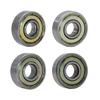10Pieces 608ZZ Ball Bearings 608ZZ Metal Double Shielded Miniature Deep Groove Skateboard Ball Bearing 8mm x 22mm x 7mm