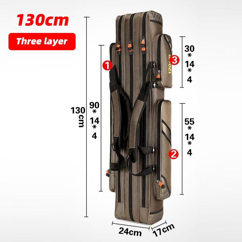 Fishing Bag Fishing Gear Rod Bag Shoulder Strap Fishing Gear Bag Fishing Rod Fishing Bag