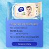 Vinda Alcohol-Free Baby Wet Wipes: 80 Individually Packaged Pure Water Wipes for Kitchen & Toilet Use