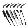 3/12Pcs Double Sided Hair Edge Brush Set Hair Styling Comb Control Brush Accessories Hairline Brush Comb Styling Partition Comb
