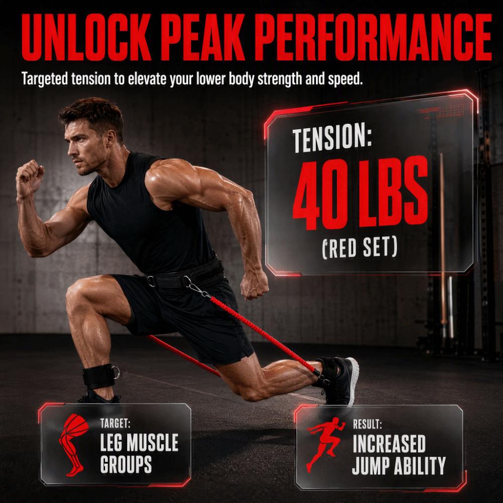 6pcs/10pcs Durable Fabric Vertical Jump Trainer  Volleyball Training