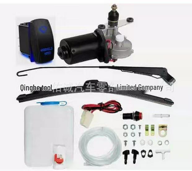 Kit d'essuie-glace électrique pour Polaris Ranger/RZR avec interrupteur