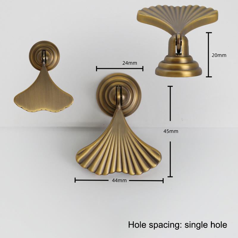 French-Style Vintage Brass Handles For Wardrobe Doors Drawers Cabinets Shoe Cabinets And Furniture In Antique Bronze Color