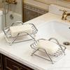 with Tray Stainless Steel Soap Rack Self Draining Bathroom Storage Rack New Soap Tray  Bathroom Use