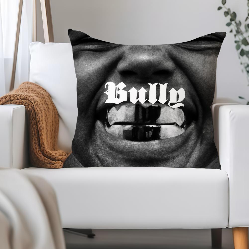 Rap Singer K-kanye W-west Bully Pillow Case Applicable Space For Guest Rooms Interiors Cars Office House Decoration