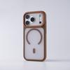 Magnetic Matte Non-slip Armor Case For For Iphone Air 17 17Pro Max 16 Pro 1 14 13 Simple Frosted Wireless Charging Shockproof Cover